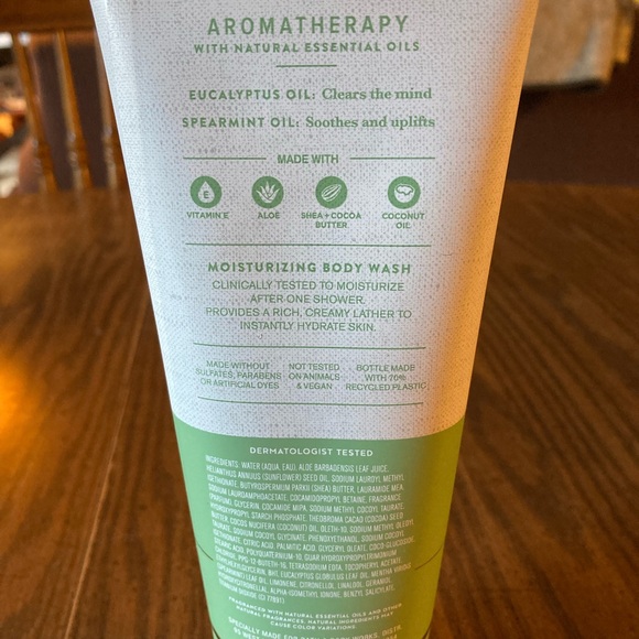 Bath and body works eucalyptus spearman aromatherapy moisturizing body wash - Picture 2 of 2
